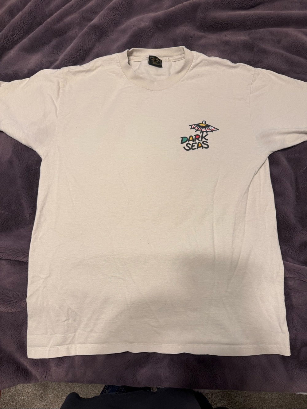 Men's White Graphic Short Sleeve T-Shirt